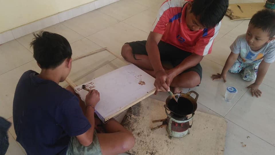 Learning Batik-Wax Tradition